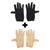 Hand Gloves Soft Cotton Half Gloves Sun Protective With 2 Colour Black,Beige (Pack of 2 Pair)