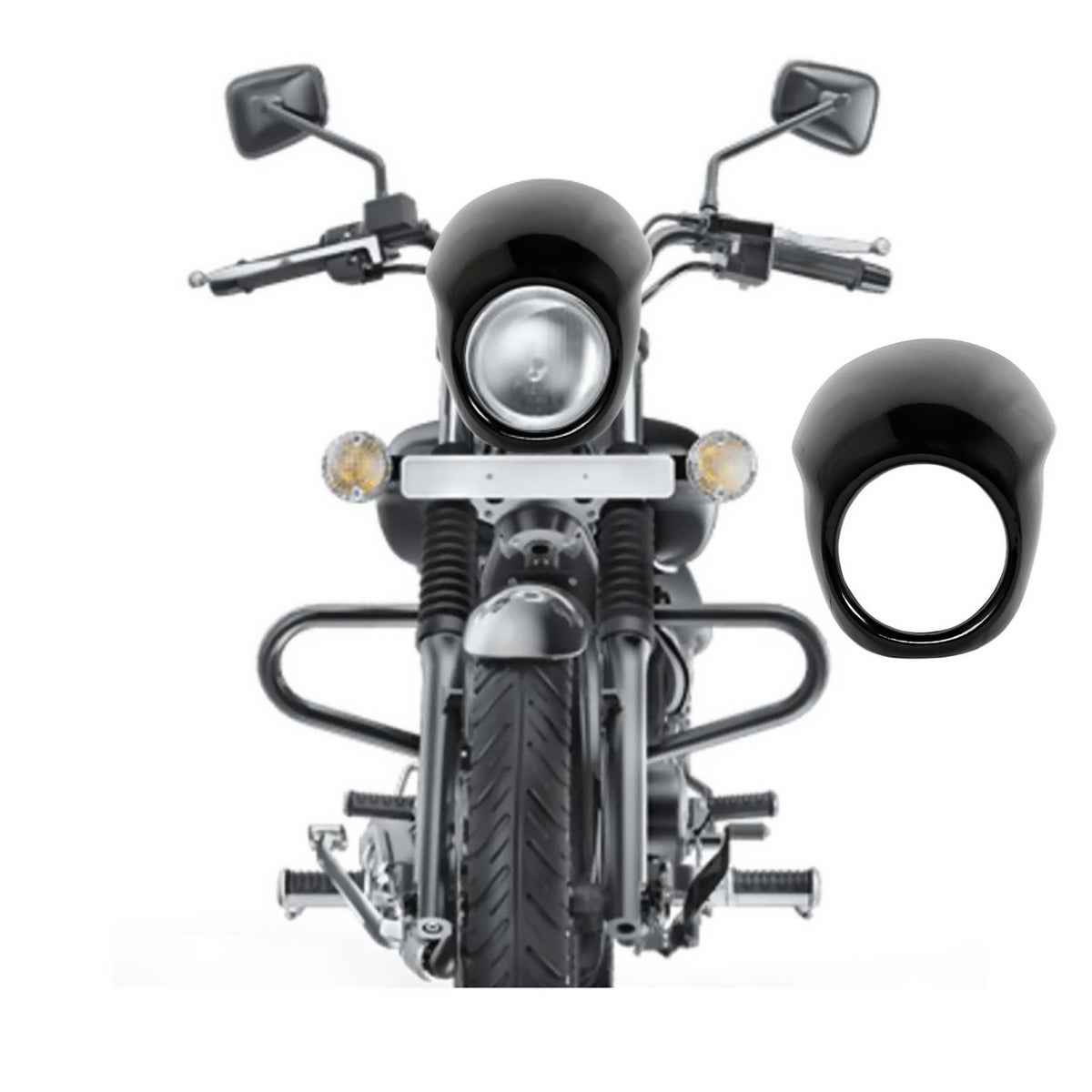 Avenger 150 Street Bajaj Avenger 220 Street Accessories Black