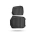Seat Cover Black | Rexine Cushioned Seat Cover Compatibility with RE Thunderbird Puff