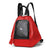 Smart Girl's Shoulder Bag (Black / Red)