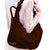 Smart Girl's Shoulder Bag (Dark Brown)