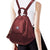 Smart Girl's Shoulder Bag (Dark Brown)