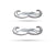 Moustache Silver Logo And Petrol Scooty Emblem in For Bike, Motorcar, Car, Thar, 4 Wheeler