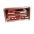Metal Number Plate Frame(Set of 2 Front & Rear) Bike Number Plate (Iron 30 cm x 1 cm) for All Bike (Golden)