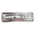 Metal Number Plate Frame(Set of 2 Front & Rear) Bike Number Plate (Iron 30 cm x 1 cm) for All Bike (Chrom)