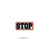 3D Sticker Stop Riding Sticker's Pair of 4 Pcs for All Bike's