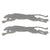 Puma Logo Emblem Silver For Bike,Motorcar,Car ,Thar,Four wheeler