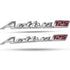 Tank Monogram Logo 3D Emblem in Chrome 2 Pcs for Activa 125