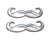 Moustache Silver Logo And Disel Scooty Emblem in For Bike, Motorcar, Car, Thar, 4 Wheeler