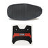Prime Quality Seat Cover with 3D Footmat RED/Black for Hero VIDA VX2 2025 GO, VIDA VX2 Plus