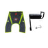 Scooty Baby Seat with 3D Scooty Foot Mat For Ola Footmat Green