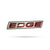 Tank Hero Logo 3D Emblem in Chrome 2 Pcs for Hero All Scooty