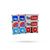 3D Sticker Social Media Riding Sticker's Pair of 2 Pcs for All Bike's