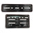 Metal Number Plate Frame(Set of 2 Front & Rear) Bike Number Plate (Iron 30 cm x 1 cm) for All Bike (Black)