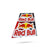 3D Sticker Red Bull Riding Sticker's Pair of 2 Pcs for All Bike's