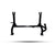 Vida VX2 Main Stand Black with 3D Footmat and Meter Screen Guard (Pack of 3 pcs) for Hero Vida VX2 Go,Vida VX2 Plus New Model (2025+)