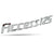 Tank Scooty Access 125 Logo 3D Emblem in Chrome 2 Pcs for Suzuki Access 125 Scooty
