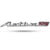 Tank Monogram Logo 3D Emblem in Chrome 2 Pcs for Activa 125