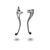 Clutch Lever Chrome For Royal Enfield Meteor 350