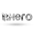 Tank Hero Logo 3D Emblem in Chrome 2 Pcs for Hero All Bike