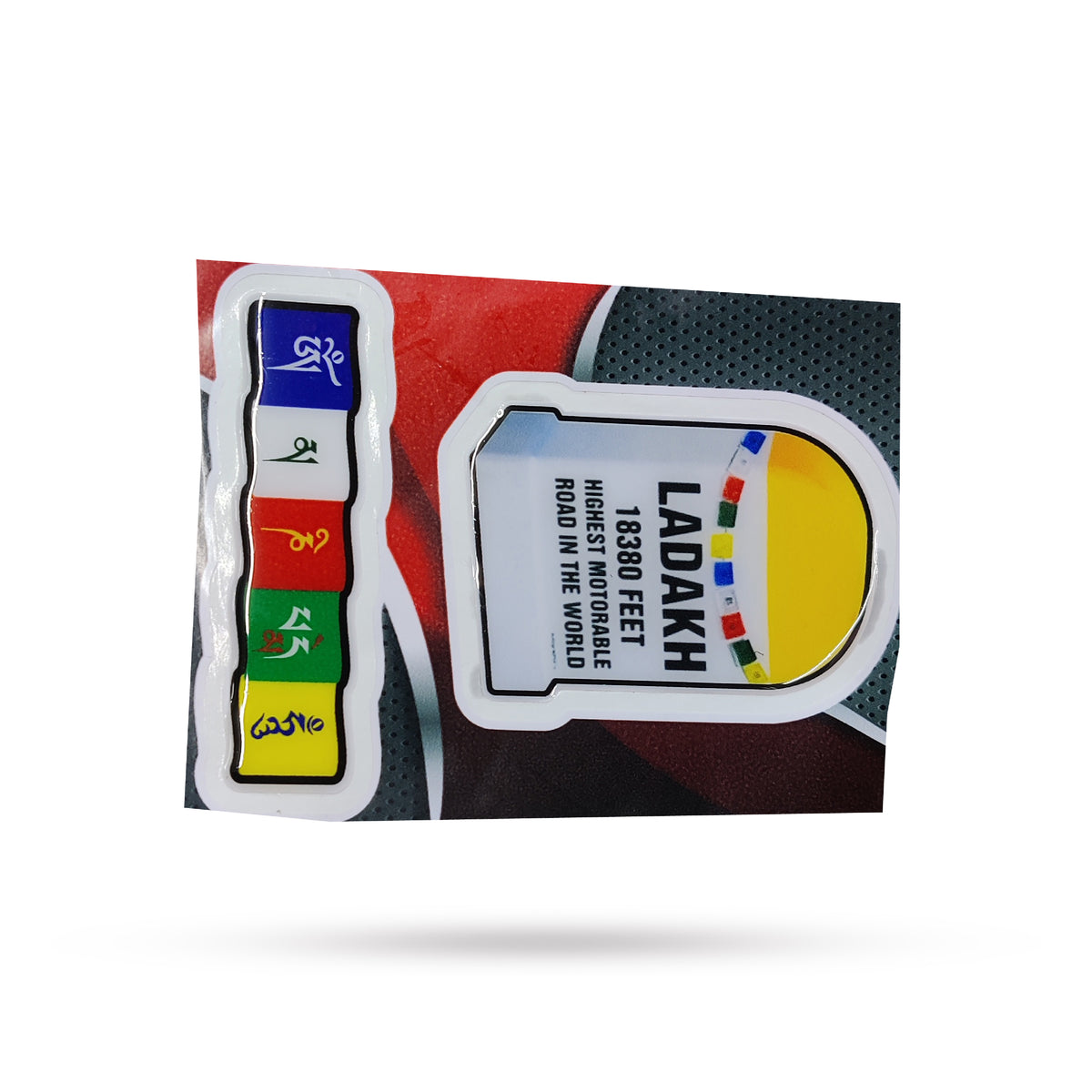 3D Sticker Ladakh Riding Sticker's Pair of 2 Pcs for All Bike's β R J ...