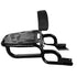 Adjustable Cushion Backrest with Luggage Carrier with Heavy Weight Load Support (RE Hunter 350)