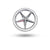 Star Logo Emblem in Chrome 4 Pcs For All Bike ,Car Etc.