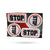 3D Sticker Stop Riding Sticker's Pair of 4 Pcs for All Bike's