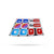 3D Sticker Social Media Riding Sticker's Pair of 2 Pcs for All Bike's