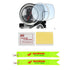 Bike Meter Screen Guard With Radium Type key Tag For - Honda CB 350RS BS6