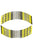 Rim Sticker 3D Pack of 2 Chart in 16 Stripe Sticker for All Bike's