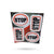 3D Sticker Stop Riding Sticker's Pair of 4 Pcs for All Bike's