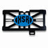Radiator Guard Black/Blue Compatible with Yamaha XSR 155