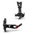 Bike Tyre Hugger Guard Black/Red with Tail Tidy Number Plate Holder Compatible with Triumph Speed 400