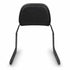Backrest with Iron Rod Compatible with Royal Enfield Bullet 350 Battalion Black Color
