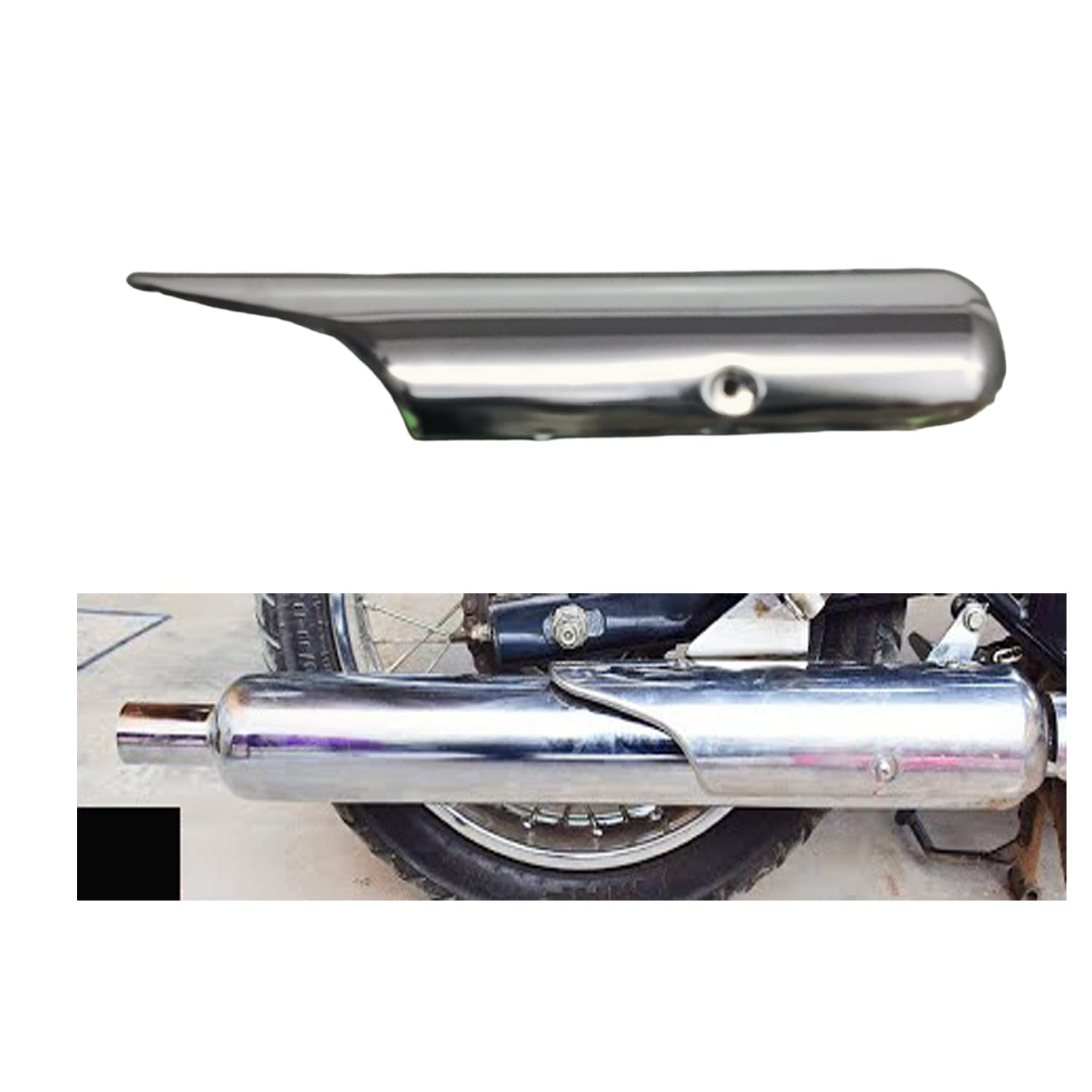 Bike deals silencer cover