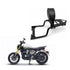Top Rack Plate with Backrest Cushion | Compatible with TVS Ronin 225 (2024 to 2026)