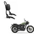 Backrest with Cushion Compatible with Royal Enfield Meteor 350 Pillion Back Support