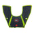 Scooty Baby Seat with 3D Scooty Foot Mat For Ola Footmat Green