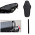 Compatibility with Royal Enfield Battallion 350 Rexine Cushioned Double Seat Cover Black | Seat Handle Foam