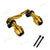 Exhaust Sliders For Yamaha Aerox (Yellow)