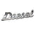 Moustache Silver Logo And Disel Scooty Emblem in For Bike, Motorcar, Car, Thar, 4 Wheeler
