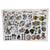 Decal Travel Compass Graphics Looks (40+ Sticker) For Car Bike Laptop All Clean Surface Waterproof