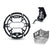 Metal Headlight Frames Guard With Rear And Front Disc oil Cap For RE Himalayan 450 cc BS6 New (2024)