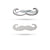 Moustache Silver Logo And Disel Scooty Emblem in For Bike, Motorcar, Car, Thar, 4 Wheeler