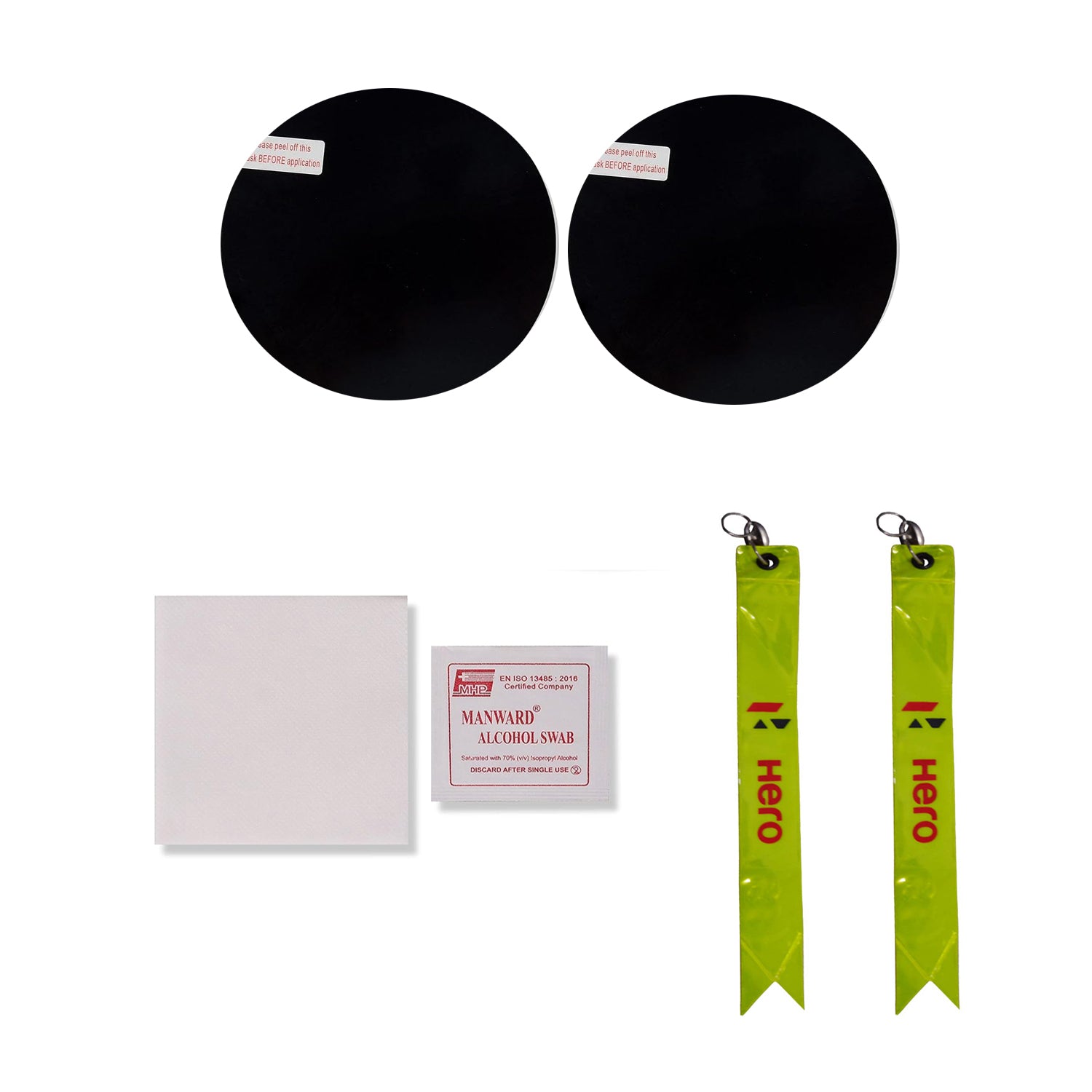 Splendor Rediam Bike Speedometer Screen Guard With Radium Type key Tag For Hero Splend ...