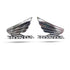 Tank Monogram Logo 3D Emblem in 2 Pcs for Honda Bike