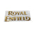 RE 3D Logo Golden 2 Pcs for Royal Enfield All Model