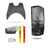 Black seat Cover with Rubber Foot Mat and Screen Guard With Tag for TVS Ntorq 125 XT