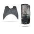 Black Ntorq seat Cover with Rubber Foot Mat for TVS Ntorq 125